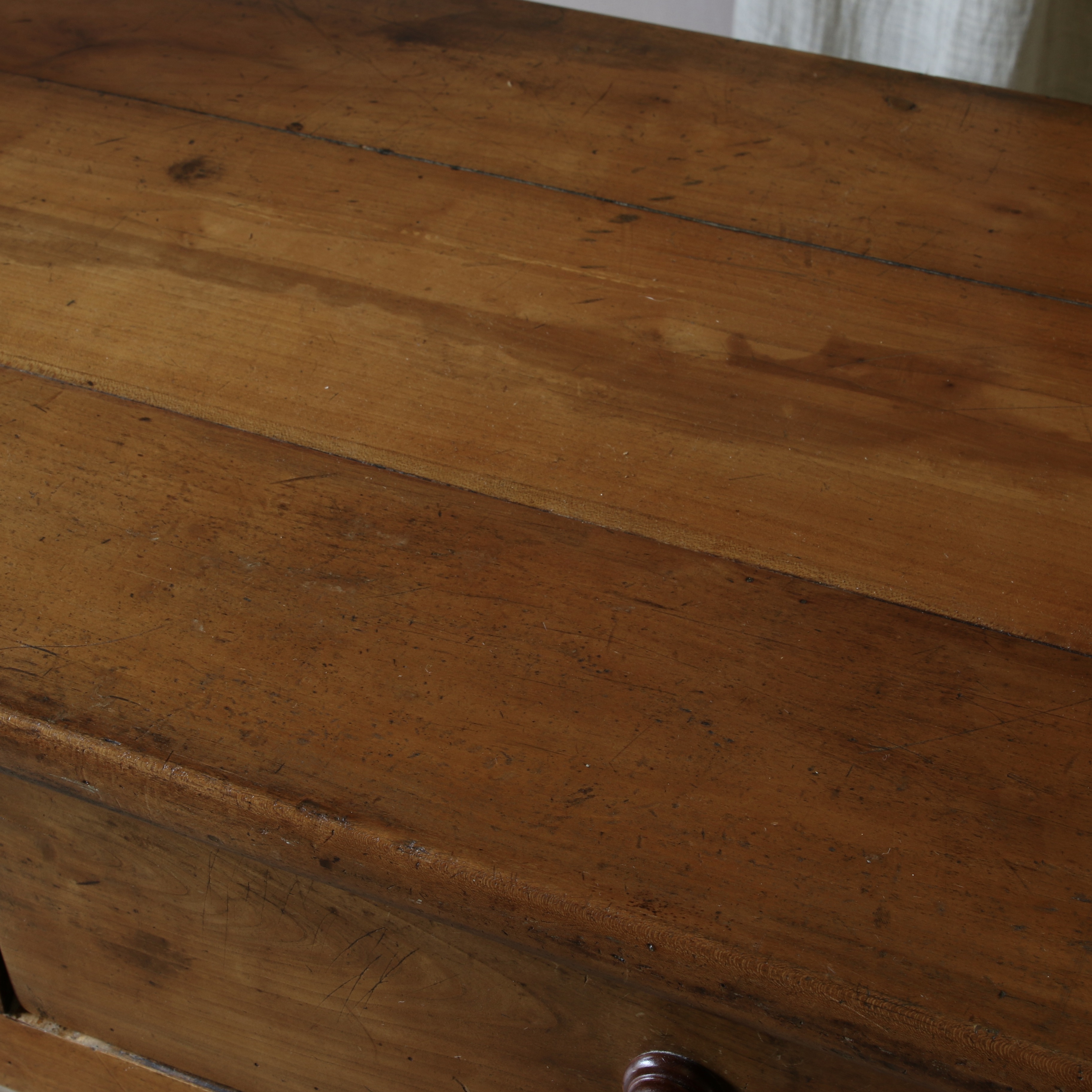 Three Drawer Cherrywood Side Table